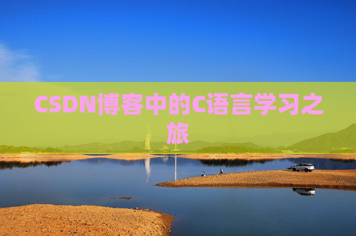CSDN博客中的C语言学习之旅